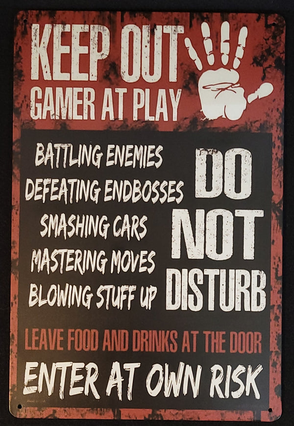 Keep Out Sign