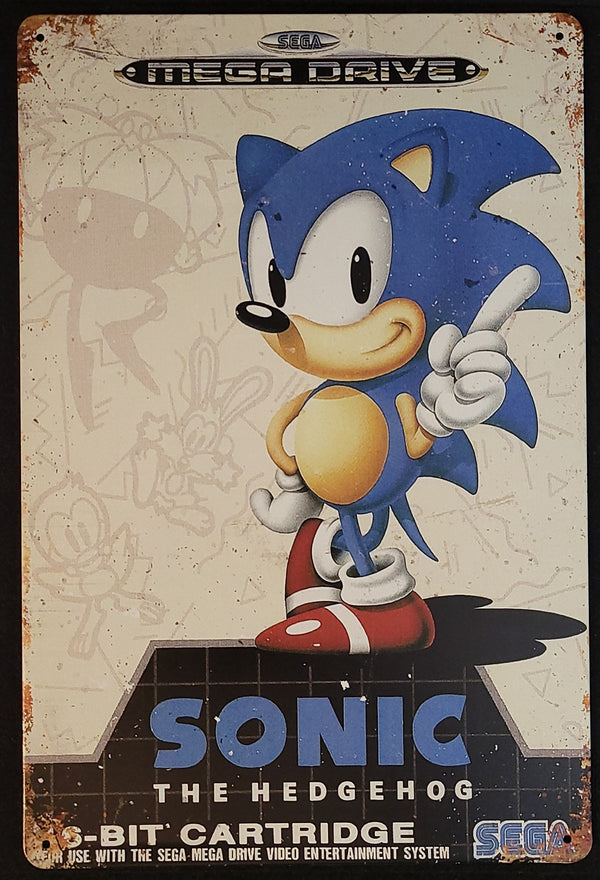Sonic The Hedgehog Sign