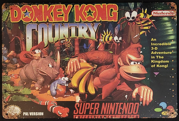 Donkey Kong Country Sign