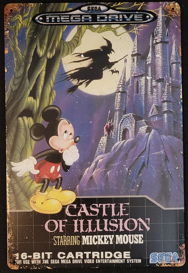 Castle Of Illusion Sign