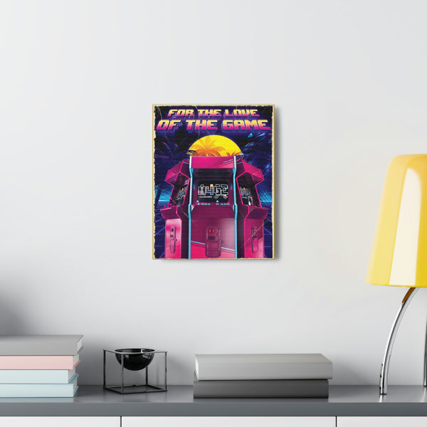 Canvas Wrap For The Love Of The Game