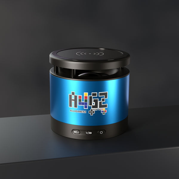 A4GZ Metal Bluetooth Speaker and Wireless Charging Pad