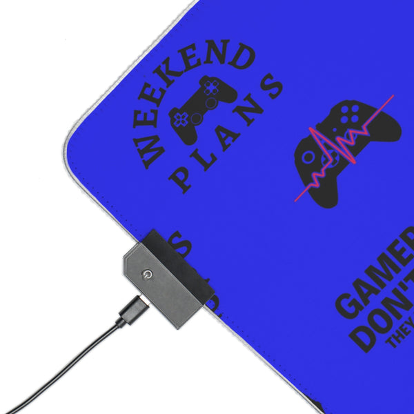 All4Gamerz Gaming Mouse Pad (LED)