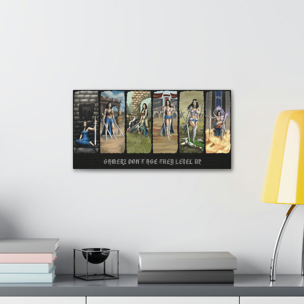 Canvas Wrap Gamerz Don't Age