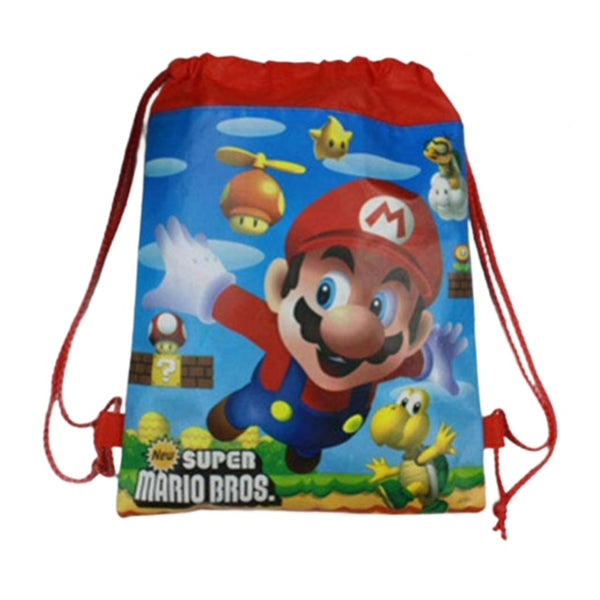 Mario Pull Bag Red
